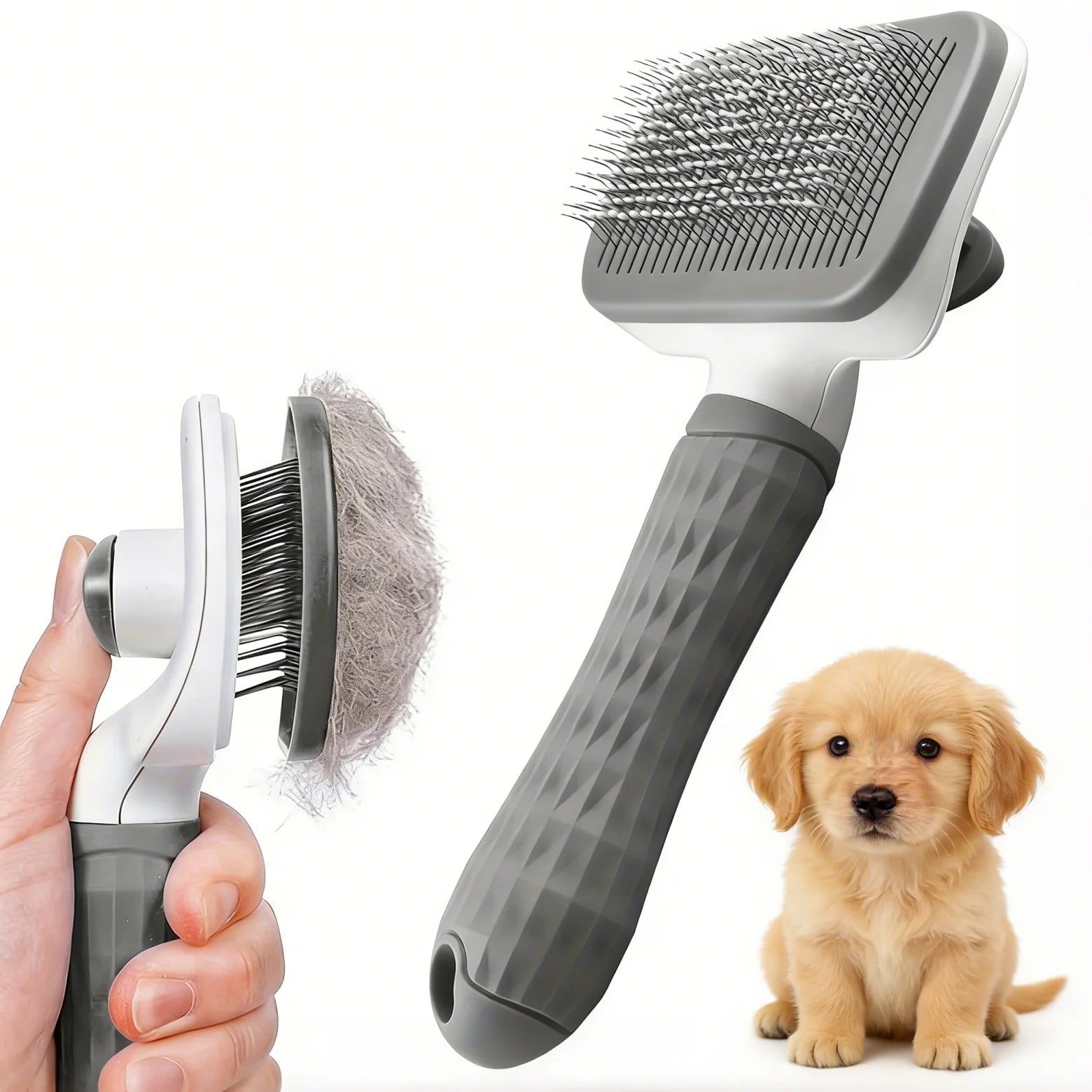 EasyPet Pro DeShedding Groomer Brush