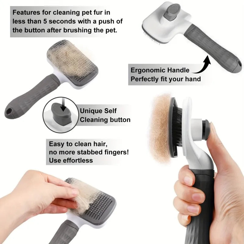 EasyPet Pro DeShedding Groomer Brush