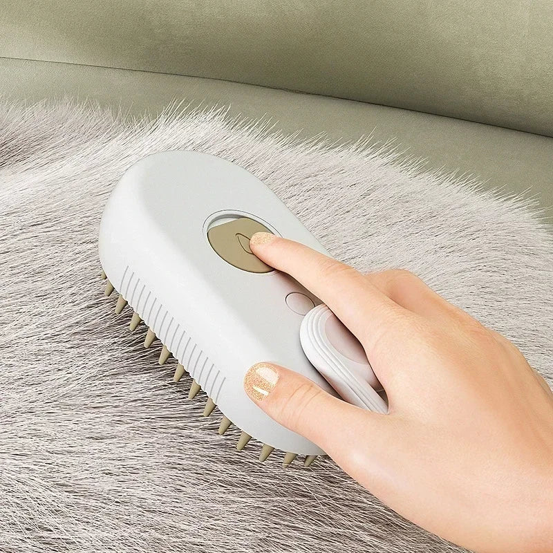 SteamPro Deluxe Pet Grooming Brush